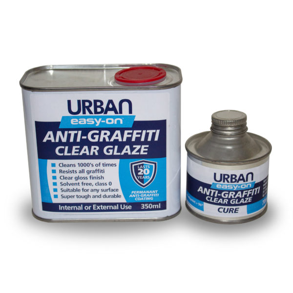 Anti-Graffiti Coating easy-on Clear Glaze