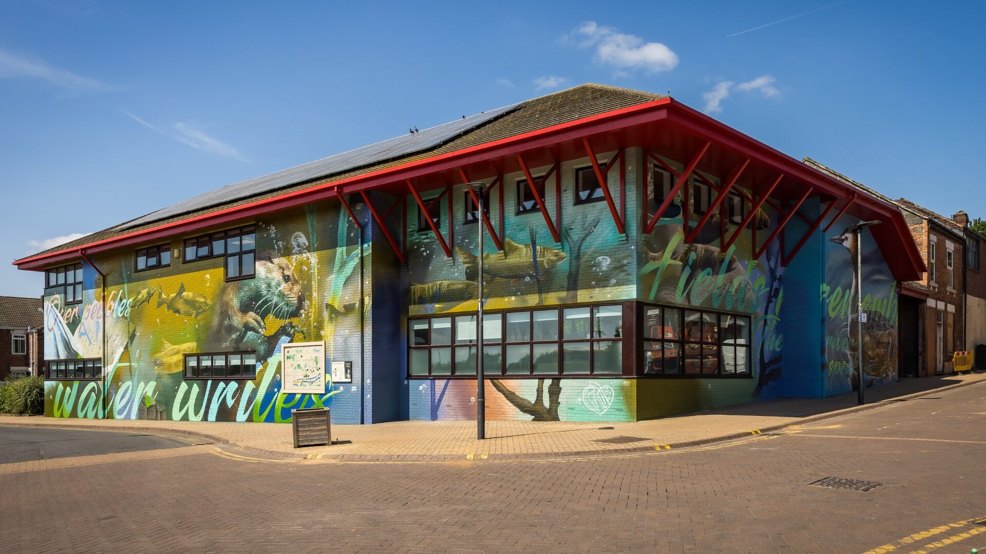 Mexborough Library Mural Protection